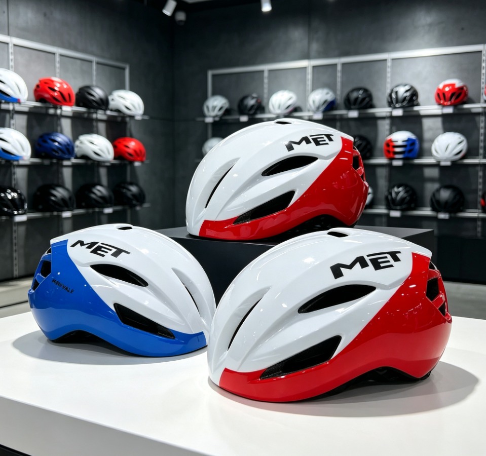 Aero Cycling Helmet - หมวกกันน็อคจักรยานเสือหมอบ MET Manta MIPS Aero ระบบป้องกันแรงกระแทกแบบ