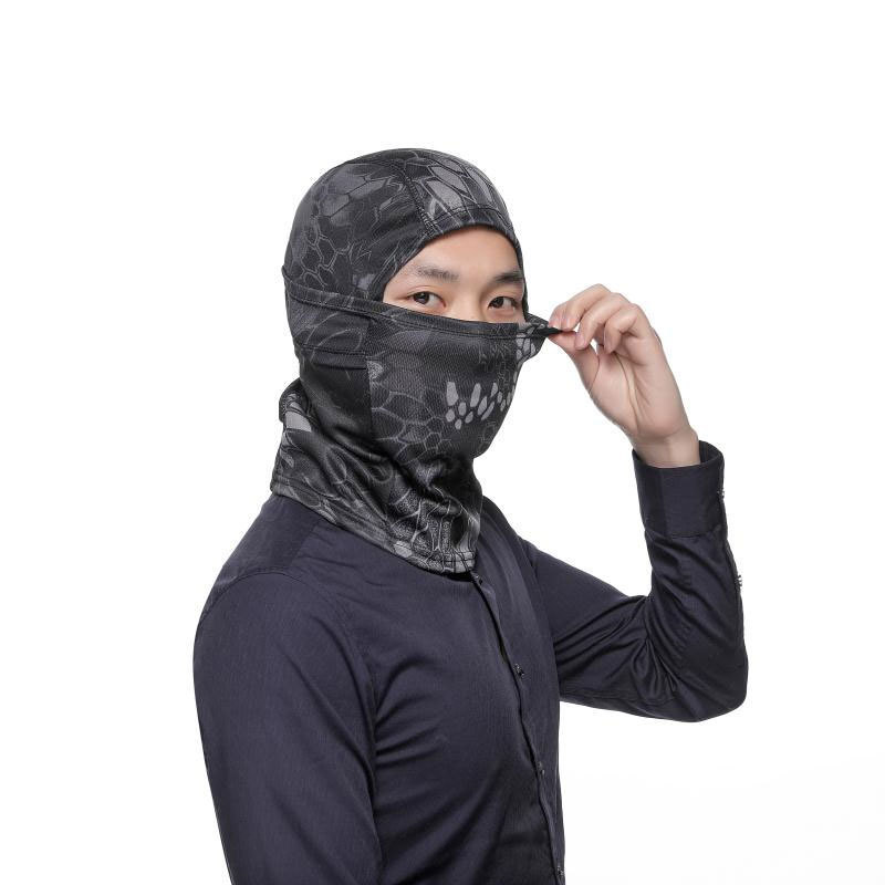 Cycling Gear And Equipment - หน้ากากป้องกันแสงแดด ลม และทราย สำหรับกิจกรรมกลางแจ้ง ลายพราง ใช้สำหรับปั่นจักรยาน