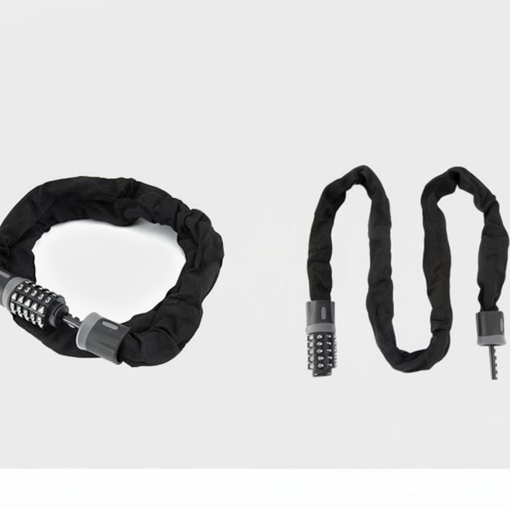 Cycling Gear And Equipment - สำหรับ KUASUODT ล็อคจักรยานแบบพกพา โซ่สแตนเลส ระบบรักษาความปลอดภัย ป้องกันการโจรกรรม
