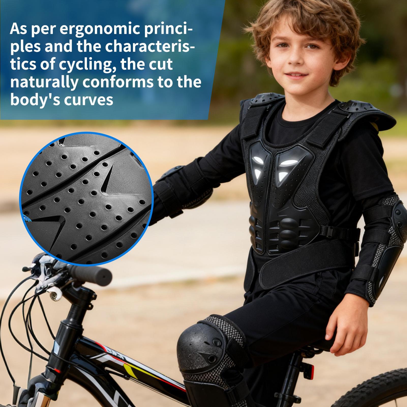 ชุดป้องกันหน้าอกสำหรับวิบากสำห - Youth Cycling Gear บทวิจารณ์และราคา