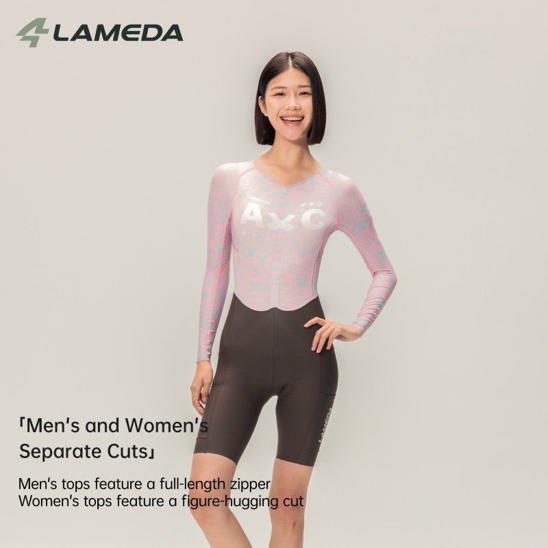 ชุดจั๊มสูทปั่นจักรยานแขนยาวสำห - Cycling Gear Lycra บทวิจารณ์และราคา