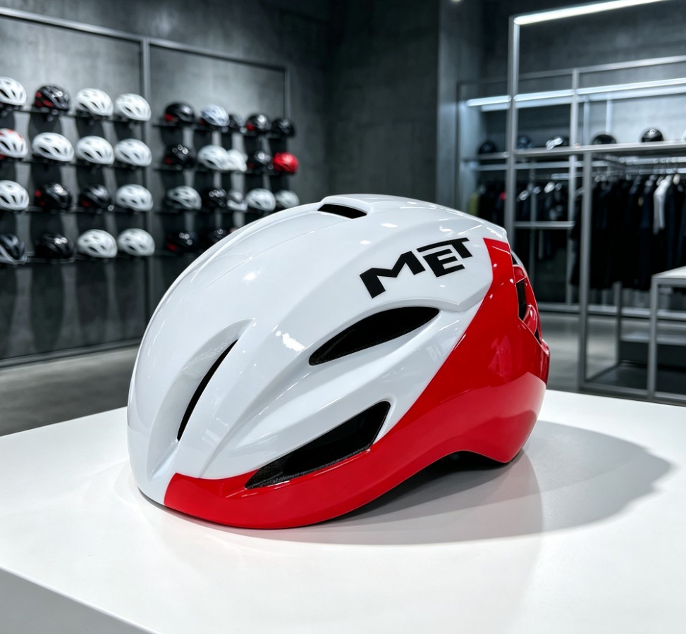 หมวกกันน็อคจักรยานเสือหมอบ MET - Aero Cycling Helmet บทวิจารณ์และราคา