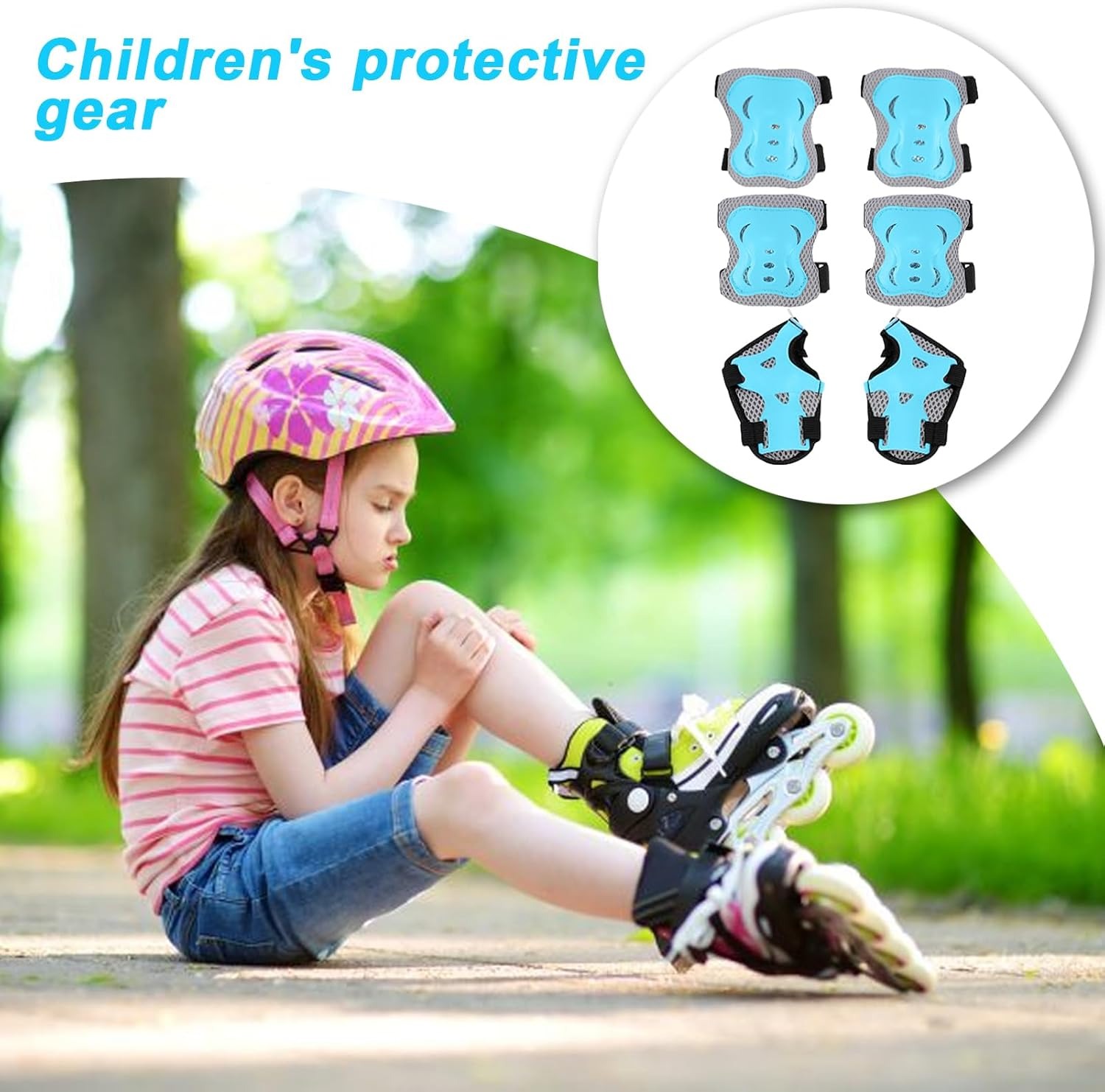 สนับเข่า สนับศอกสำหรับเด็ก อาย - Cycling Gear For Kids บทวิจารณ์และราคา